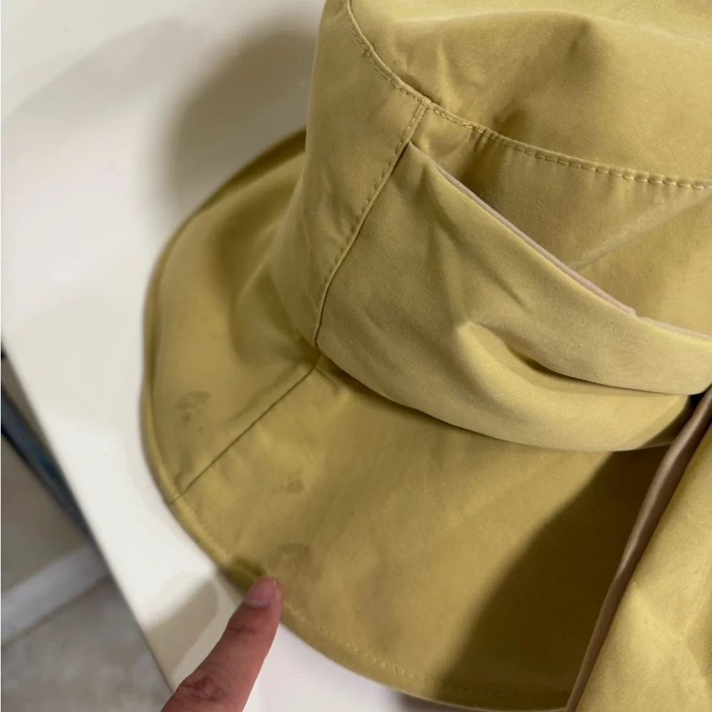 Yellow Bucket Hat for Girls
